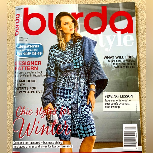 UK Burda Style Magazine issue 01/2019. - Picture 1 of 4